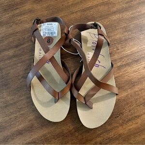Blowfish Malibu Sandals. Brown. Size 8.